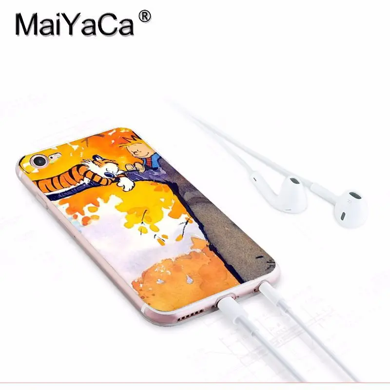 MaiYaCa полный Кельвин и хобб Новое поступление Модный чехол для телефона для iphone 11 pro 8 7 66S Plus X 5S SE XS XR XS MAX