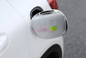 

Car Styling Chrome Fuel Tank Cap Gas Box Cover Trim Overlay Panel Kit For Mercedes Benz GLA Accessories