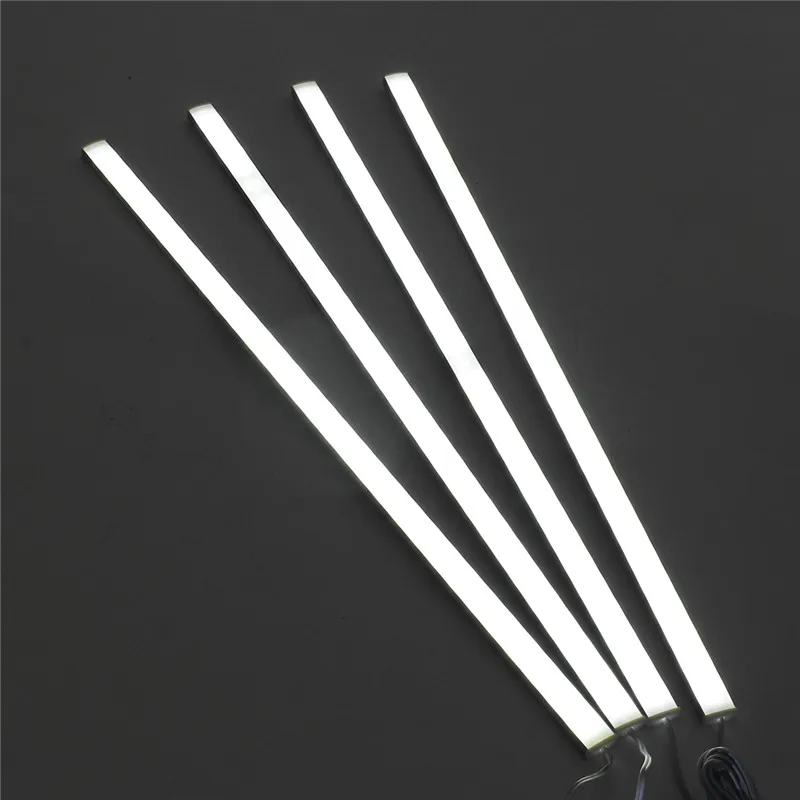 CLAITE 4 قطعة 50 سنتيمتر 5730SMD 30 LED ضوء تحت الكابين عدة 1000LM 10 W LED قطاع ضوء لتحت المطبخ خزانة دولاب مصباح