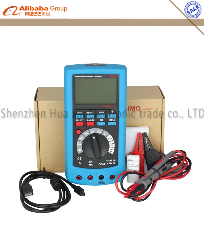 

AIMO AMPX1 Multifunctional Electronic Diagnostic-tool Multimeter Process Calibrator Voltage Current Calibration Signal Generato