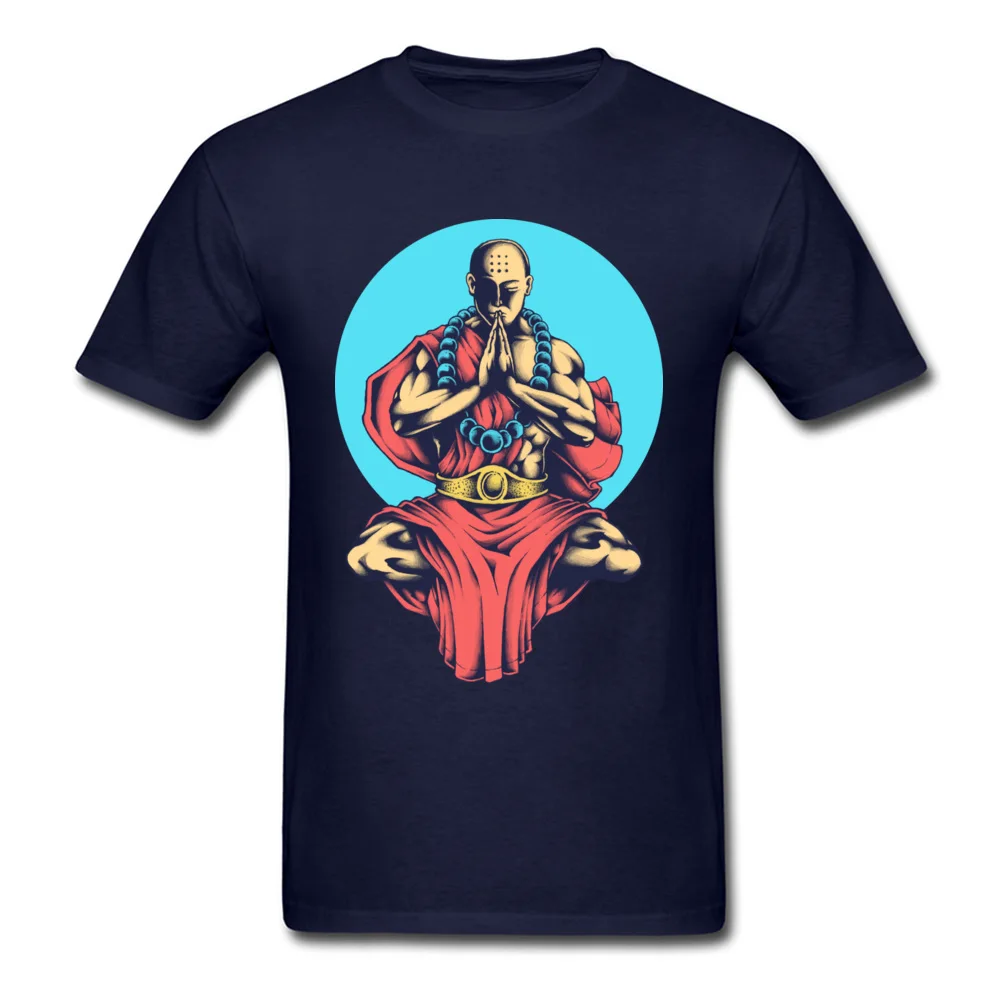 Inner Peace cosie Tops T Shirt Short Sleeve for Men 100% Cotton Summer/Autumn O-Neck T-shirts Casual T-shirts Family Inner Peace navy
