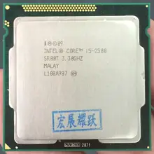 Intel Core i5-2500 i5 2500 четырехъядерный процессор LGA 1155 кабельный адаптор cpu работает правильно настольный процессор