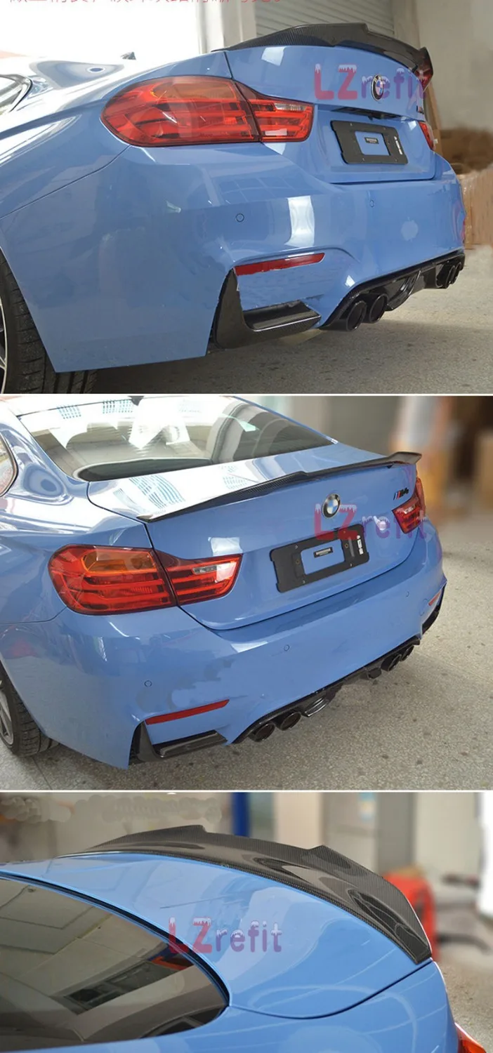 

Real Carbon Fiber Trunk Spoiler For BMW F30 F80 M3