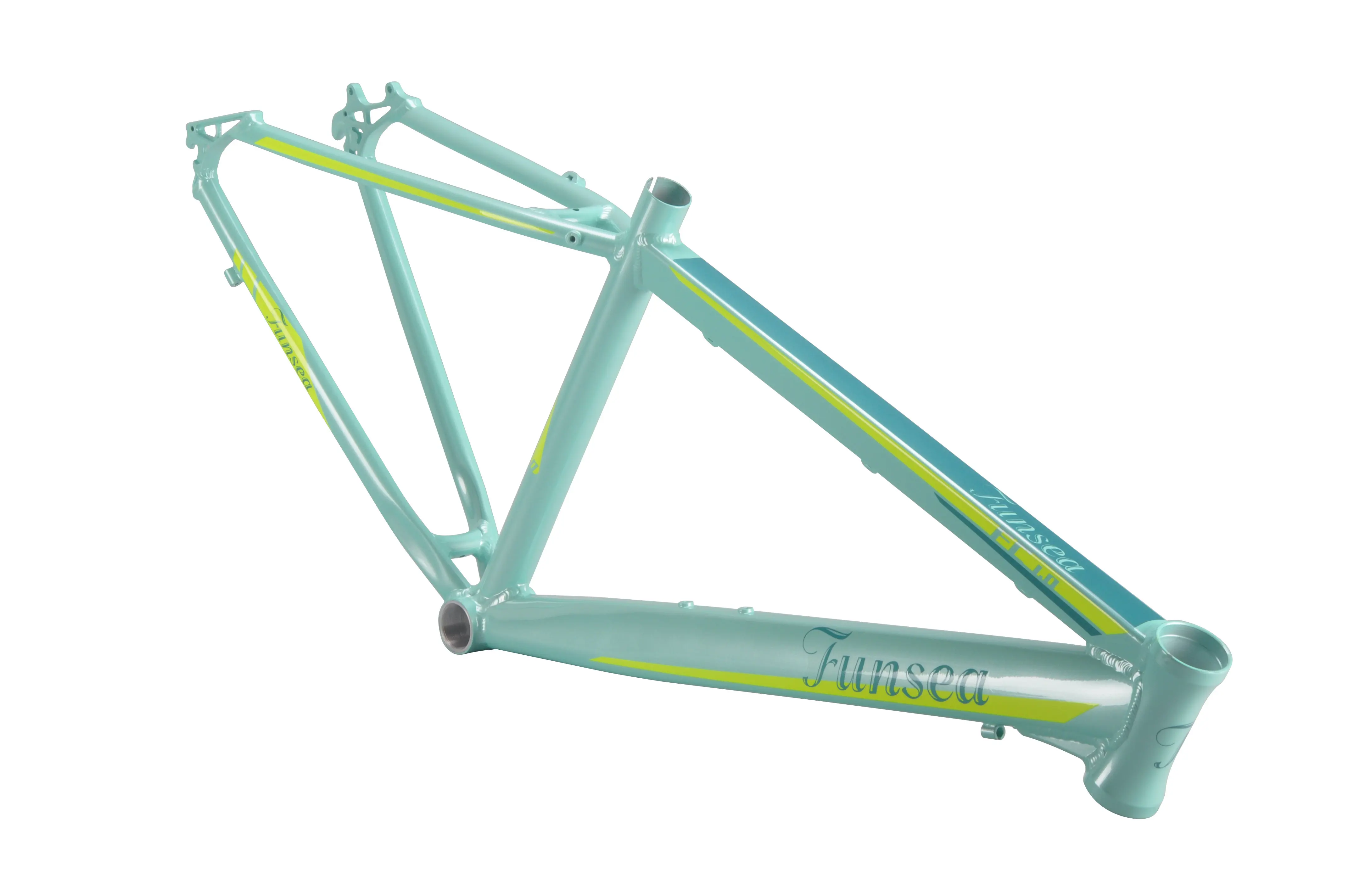 Cheap Competitive price painting/decal Finish 26"*16"/17"/18"/19" aluminum downhill mtb bicycle frame mountain bike frame with OEM ODM 4