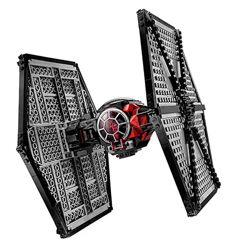 

LEPIN 05005 Star Wars First Order Tie Fighter Figure Building Block Sets Mode DIY Toys For Children Gifts Compatible 75101