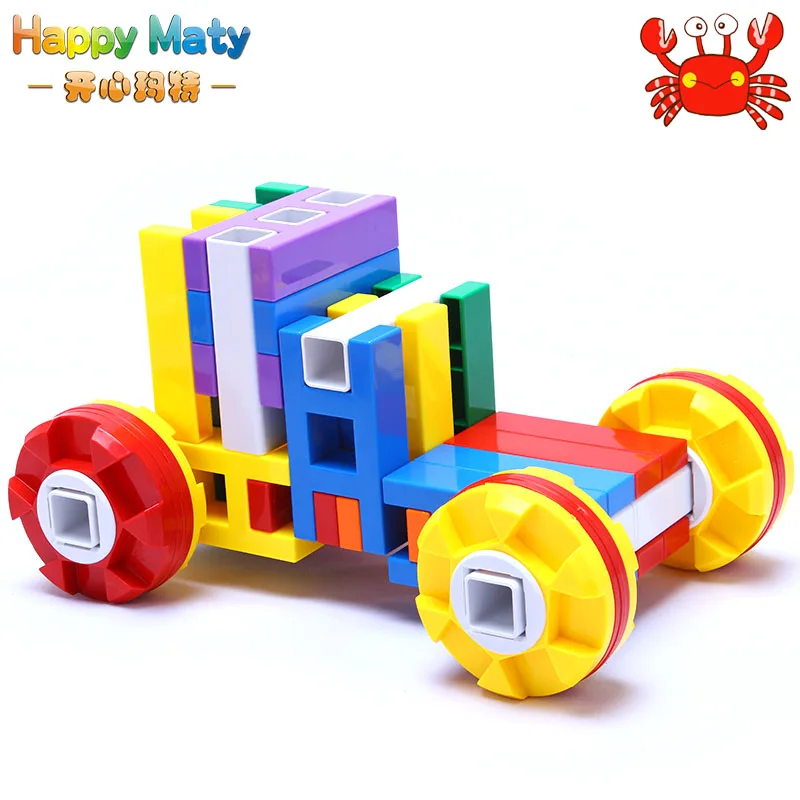 

32 Pcs/set Kids Plastic Creative Cartoon Inserting Building Blocks Gift Assemble Construction Assemble Blocks for Boy Gifts Toy