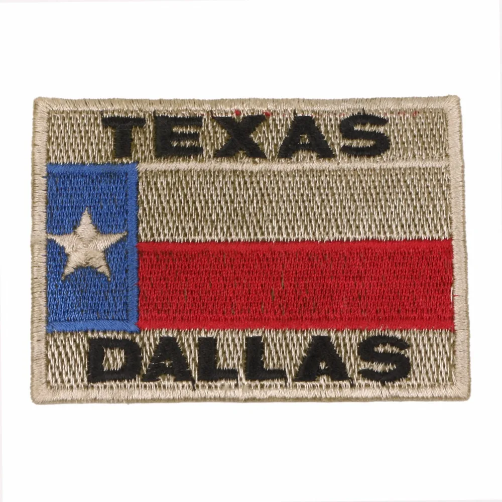 US UNITED STATES TEXAS DALLAS EMBROIDERED PATCH on