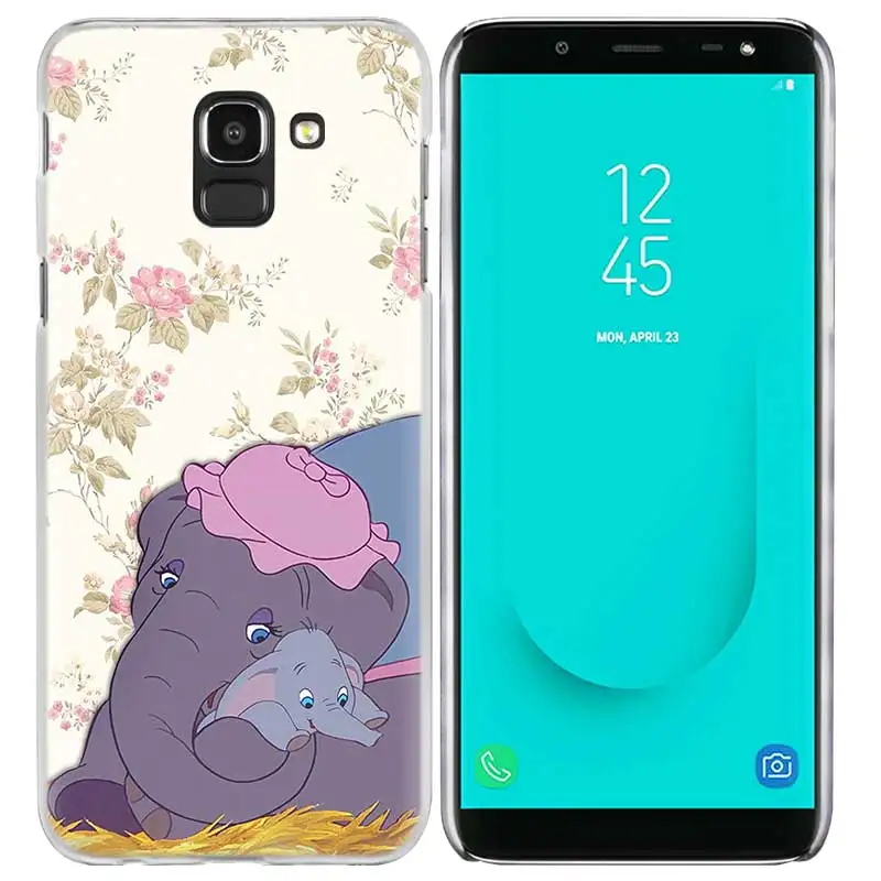 Анимация Дамбо чехол КРЫШКА ДЛЯ samsung Galaxy A50 A70 A60 A40 A30 A20e A10 A9 A8 A7 A6 A5 J8 J7 J6 J5 J4 Plus Prime - Цвет: 02