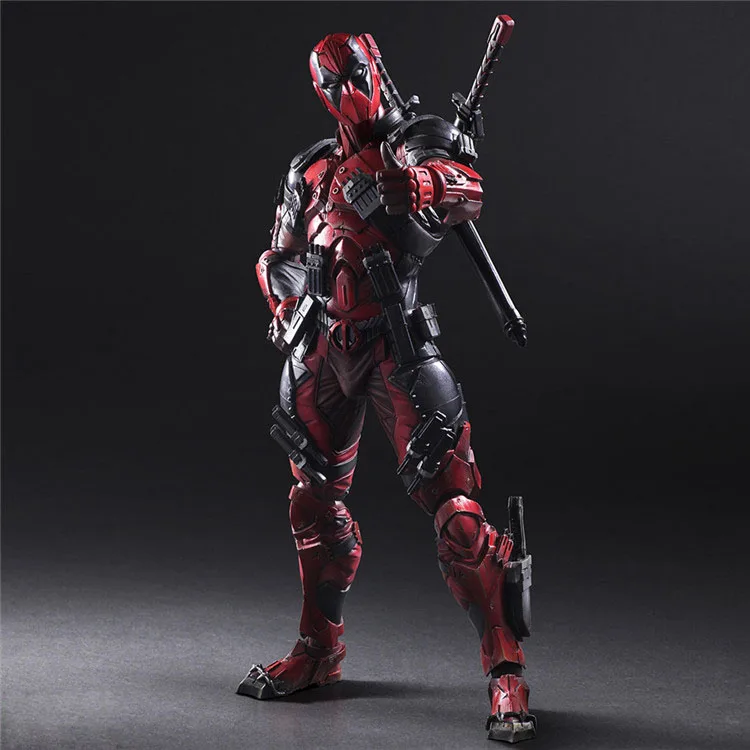 

Domestic Play Arts PA changes marvel hero Die shi Deadpool Hands-on modeling