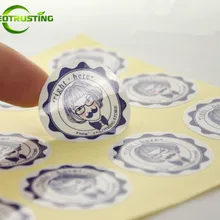 Leotrusting 1000 шт. индивидуальные пластиковые виниловые Бумага наклейки с рисунком самоклеящиеся этикетки Свадебная вечеринка одежда мешки для упаковки наклейки