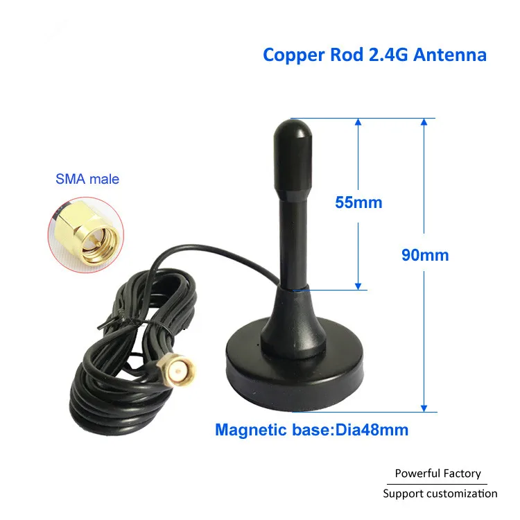 Медная палка omni aerial с высоким коэффициентом усиления 15dbi 2400mhz 2 4G дальность 2km 5ghz wifi