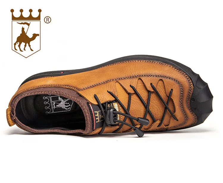 

BACKCAMEL 2018 Spring Hot Sale Genuine Leather Fashion Shoes Top Quality Men's Dress Shoes Size 38-44
