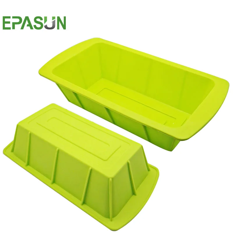 

EPASUN Square Shape Silicone Baking Bread Toast Cake Molds Baking Cake Pans Form Bakeware Tray Baking Dish Bakeware Tools