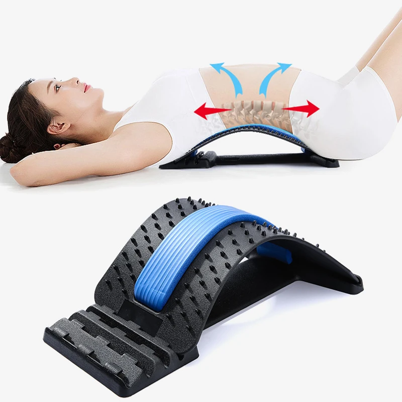 

Lumbar massage pillow Mat Massager Relieve Body Stress Pain Mat Natural Relief Stress Body Massage mat