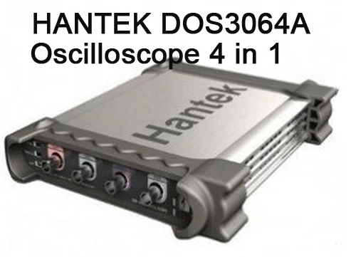 Hantek PC USB Digital Virtual 4 channel Oscilloscope 60MHz bandwidth/Arbitrary Waveform Generator/Frequency Counter DSO3064A | Инструменты