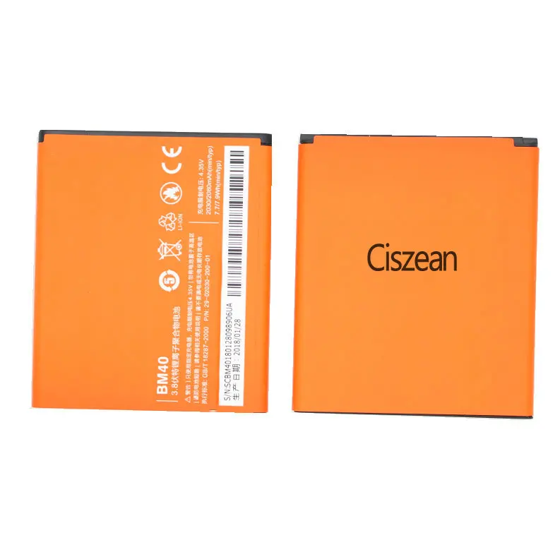 Ciszean 1x новый 3 8 V 2030/2080mAh BM40 BM 40 телефонный сменный литий полимерный аккумулятор для