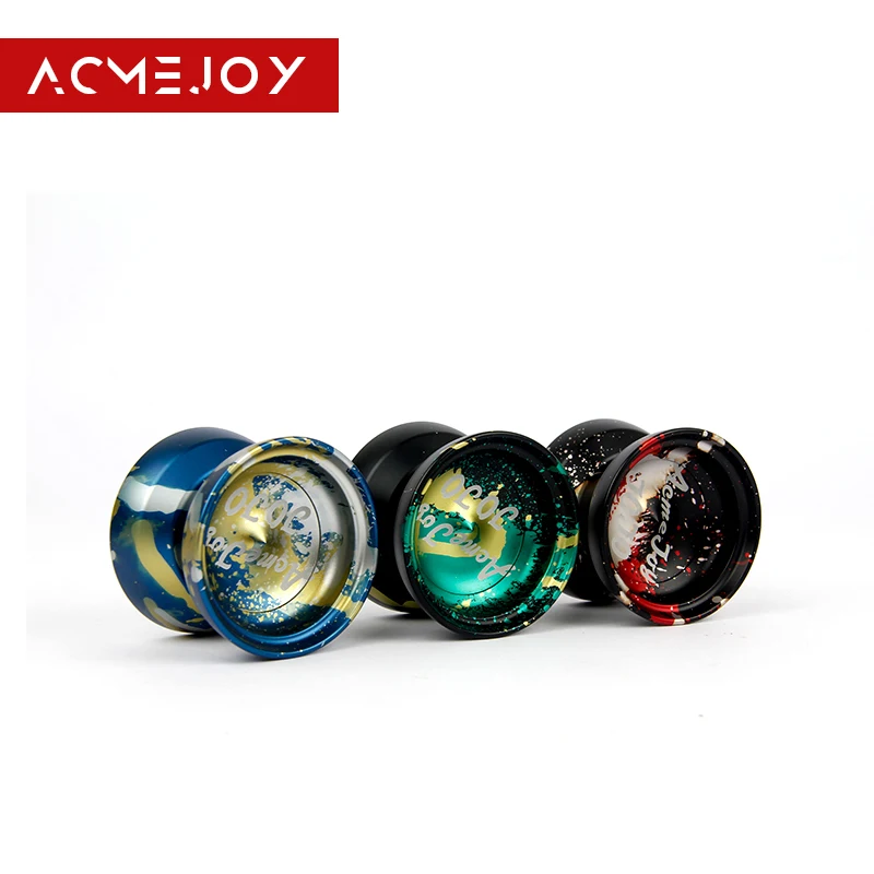 

wholesale 20pcs Ball Bearing Upgraded Version Alloy Aluminum yo yo Metal Professional Auldey Yo-Yo Toy