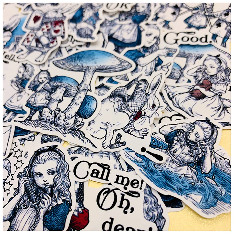 40PCS Vintage Girl Back Garden Series Stickers DIY Gift Scrapbooking journal Album Diary Happy Planner Decoration Stickers