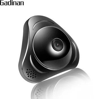 

GADINAN Panoramic IP Camera 3D VR WIFI Smart Camera 1.3MP 960P 3MP 360 Degree Fisheye Wireless With TF Card Slot IR P2P Yoosee