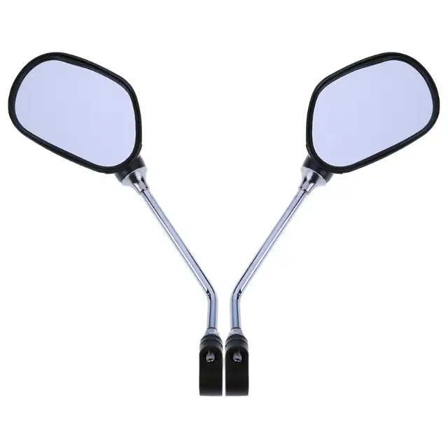 Cheap 1 Pair Stainless Steel Bicycle Rear View Glass Mirror MTB Road Bike Cycling Rearview Handlebar Left Right Mirrors BMX ciclismo Cheap 1 Pair Stainless Steel Bicycle Rear View Glass Mirror MTB Road Bike Cycling Rearview Handlebar Left Right Mirrors BMX ciclismo
