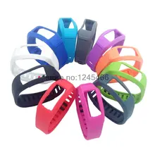 200 шт./лот, сменный резиновый браслет на запястье с застежками для Garmin Vivofit 2, браслет, браслет, без трекера
