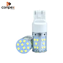 Buy conpex 12V T20 Turn Signal light CANBUS 7443 7440 Car Brake Turn Signal Auto Lamps parking lamp Brake Lights Tail Bulb twinkle Free Shipping