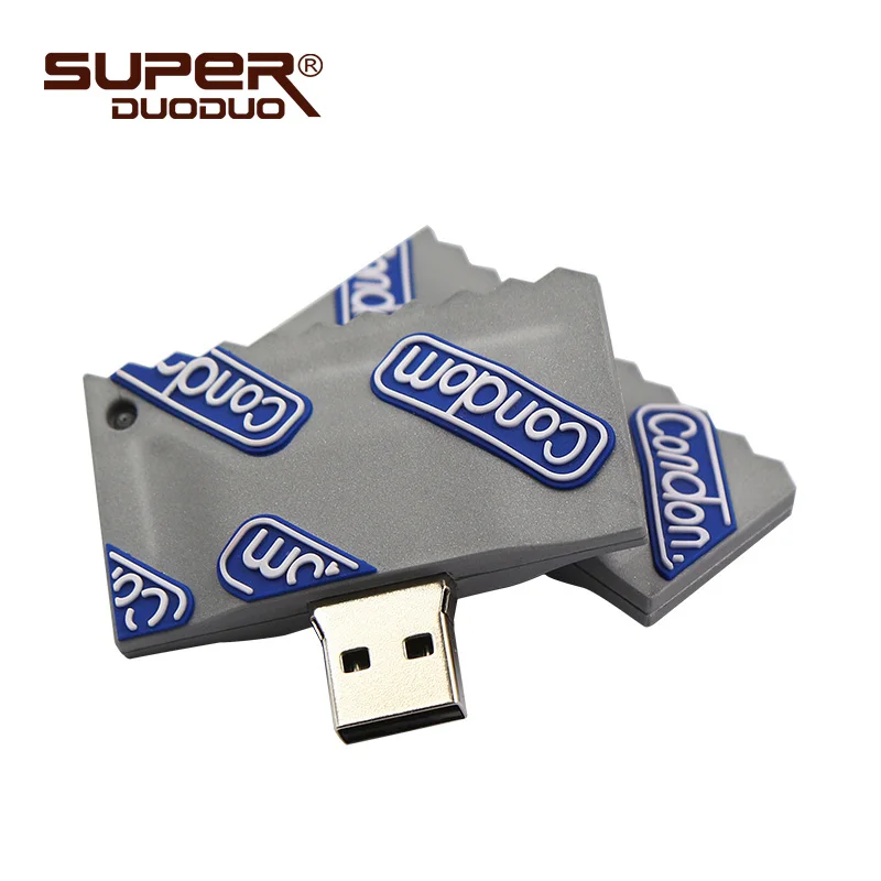 Модель презерватива флешки usb флеш карта 64 ГБ 32 Memoria Stick 128 накопитель 16 8 Кле ключ