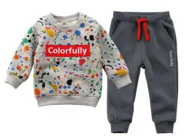 Новое поступление, комплект одежды наивысшего качества для малышей, комплект одежды для малышей,, комплект одежды для детей 1-8 лет - Цвет: Коричневый