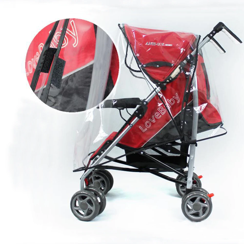 Детская коляска, дождевик, аксессуары для коляски, прозрачная защита от ветра и пыли, для детской коляски, s, коляски, водонепроницаемый дождевик