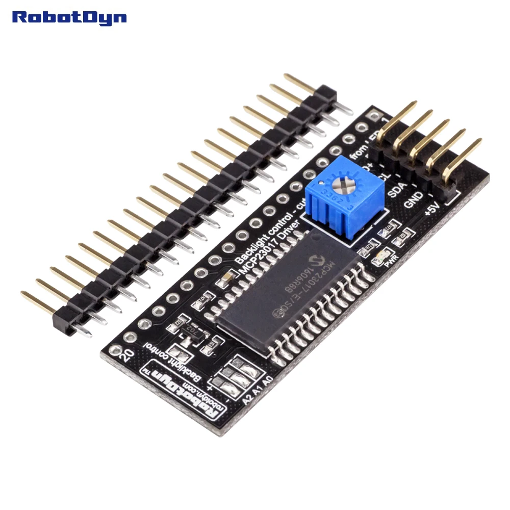 Графический модуль адаптера LCD 12864 К I2C. Драйвер MCP23017 расширитель. 5 В|lcd 12864|graphic lcd