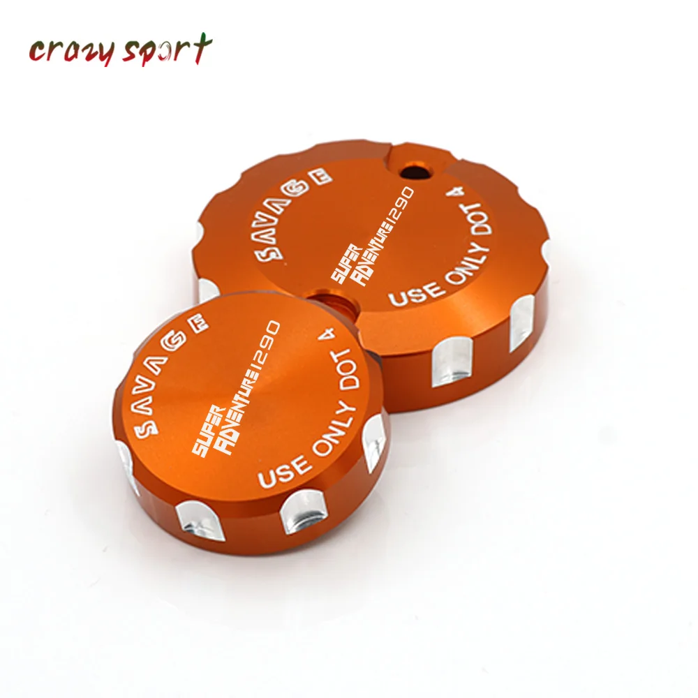 

Front Rear Brake Cylinder Fluid Reservoir Cover Cap For KTM 1290 SUPER ADVENTURE S/T/R SUPERADVENTURE 2015-2018 Motorcycle Parts