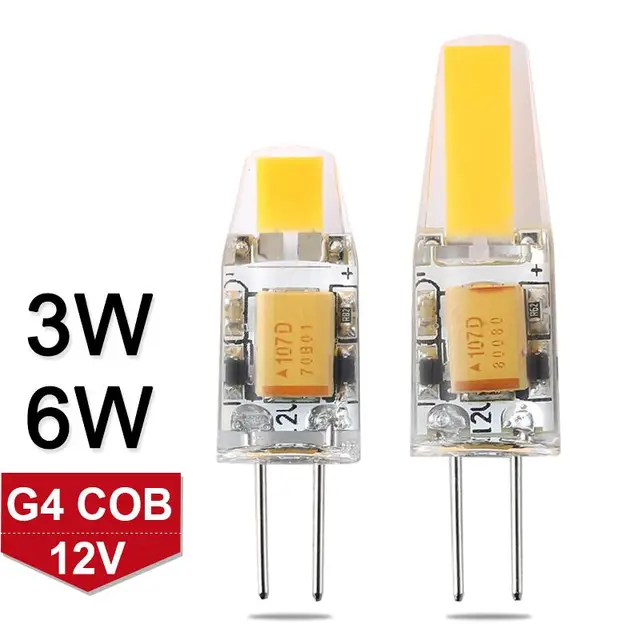 Mini Dimbare G4 LED Lamp 12 V DC AC 3 W 6 W LED G4 Lamp