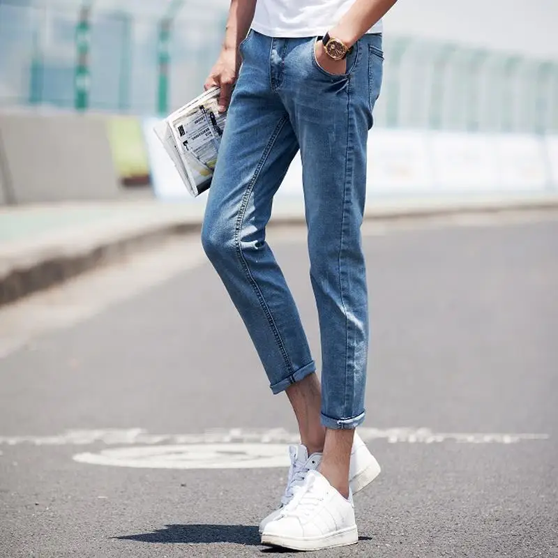 mens capri skinny jeans