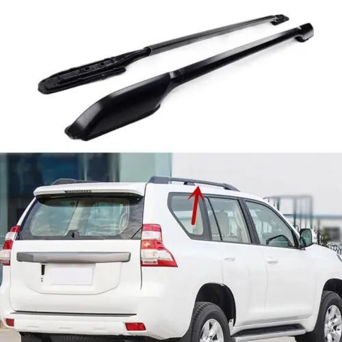 

2x Top Roof Racks Cross Bars Luggage Carrier Holder For Toyota Prado FJ150 10-16