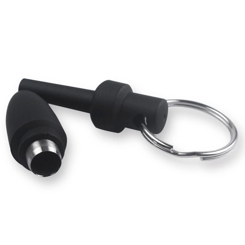 

With Key Ring Accessories Cigar Punch Cutter Draw Hole Rubber Gadgets Pocket Chain Clip Portable Blade Cool