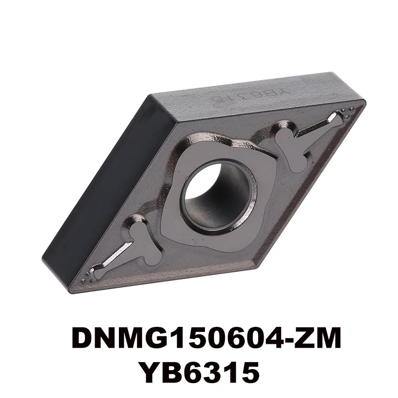 DNMG150604 ZM YB6315 tungsten carbide turning insert CNC tool for semi