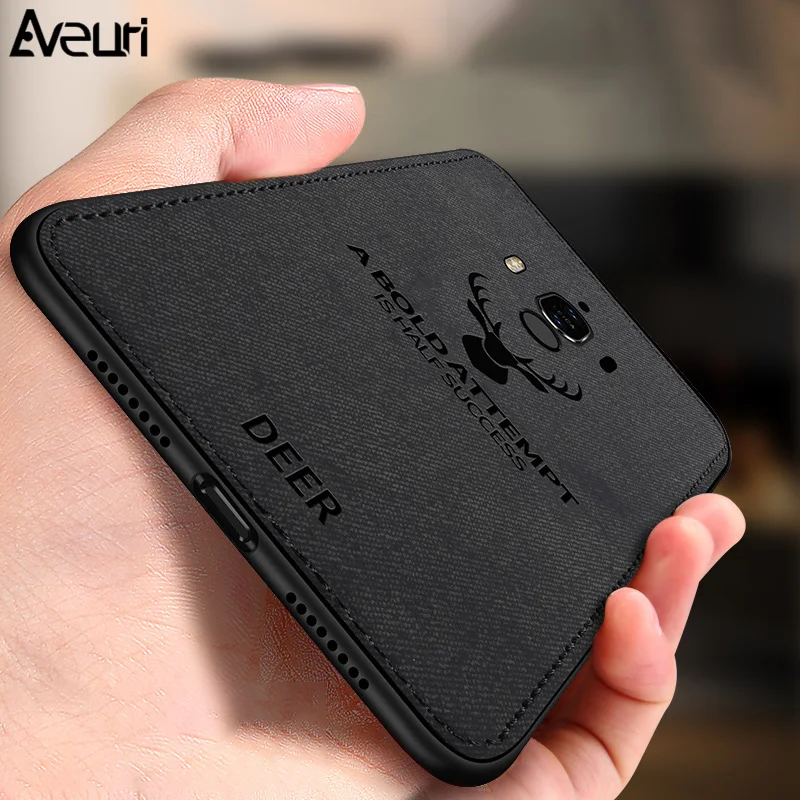 

Business Phone Case For Huawei Mate 20 Pro 20X Mate 10 20 Lite Coque Vintage Canvas Leather Cover Case For Huawei Mate 9 10 Pro