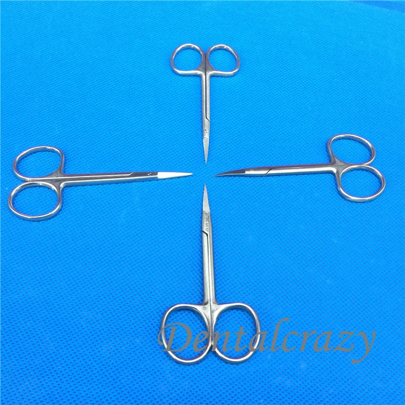 

Stainless steel Eye scissors Cosmetic plastic surgery instrument double eyelid tool ophthalmic operating scissors