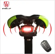 4 In 1 Anti-theft Wireless Remote Control Bike lights Bicycle Taillights Bike Rear Light Waterproof MTB Lamp Cycling Accessories