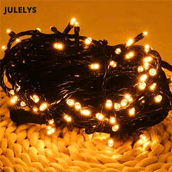 

10M 100 Bulbs Garland LED String Lights Christmas Lights Decoration For Wedding Party Home Bedroom Holiday Lighting Outdoor