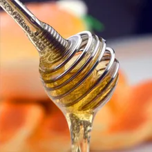 Stainless Stee Sticks Drizzler for Honey Jam Jar Dispense Honey Dippers Sticks Honey Stick Honey Dipper honey honey lion