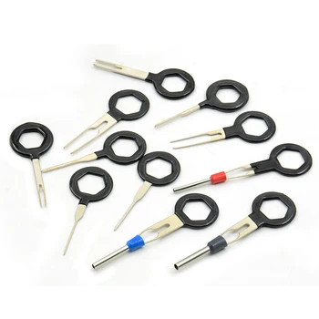 

Car styling 11pcs Car Terminal Removal Tool Kit Harness Wiring Crimp Connector Extractor Puller Release Pin Unlock Tool Picker