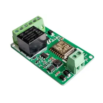 

10 pcs New Arrival 5PCS/LOT Green ESP8266 10A 220V Network Relay WIFI Module Input DC 7V~30V Modules