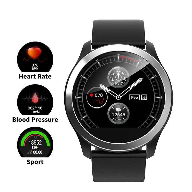  Congdi Z03 ECG PPG Smart Watches Men Blood Pressure Heart Rate Monitor смарт часы Passometer Smartw - 32964289445