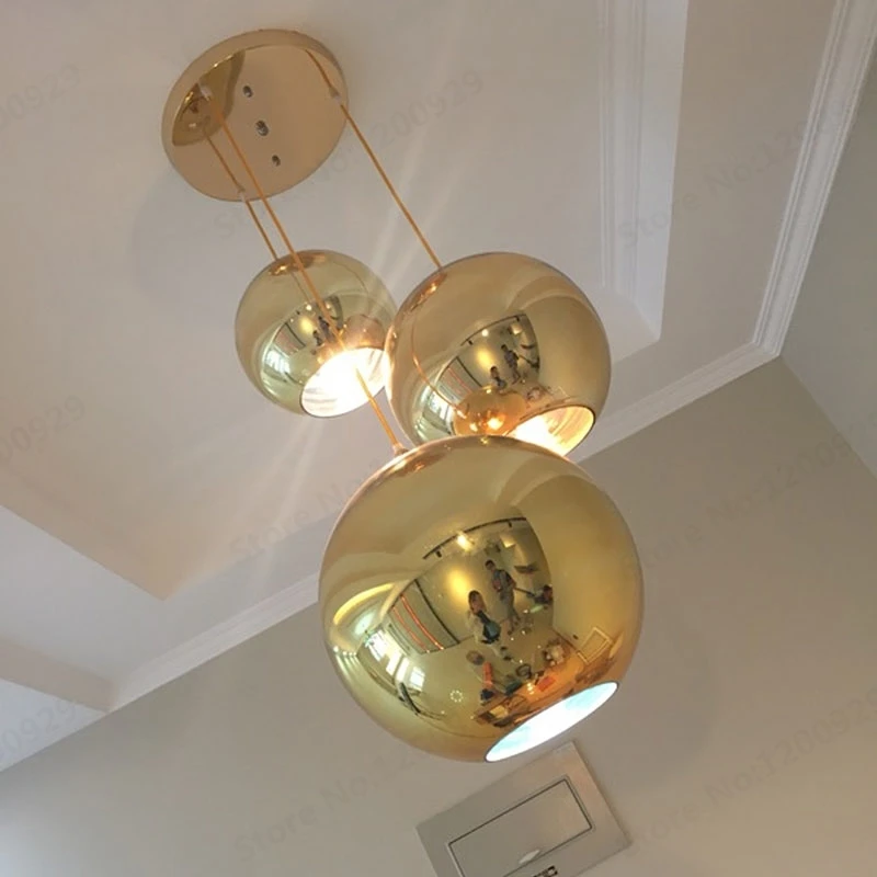 GZMJ веревочный стеклянный шар подвесной светодиодный светильник s подвесной светильник Светильник Lustre De потолочный светильник домашний Глобус абажур подвесной светильник