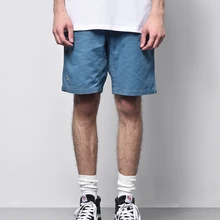 Новое поступление, летние повседневные мужские шорты, хлопок, Sim Fit, одноцветные, длина до колен, высокое качество, шорты с эластичной резинкой на талии, однотонные шорты