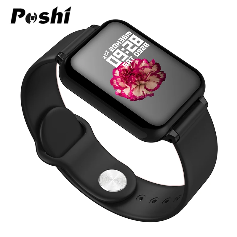 Men Women Smart watches Color Screen Waterproof Sports For Iphone phone Smartwatch Heart Rate Monitor Blood Pressure Functions