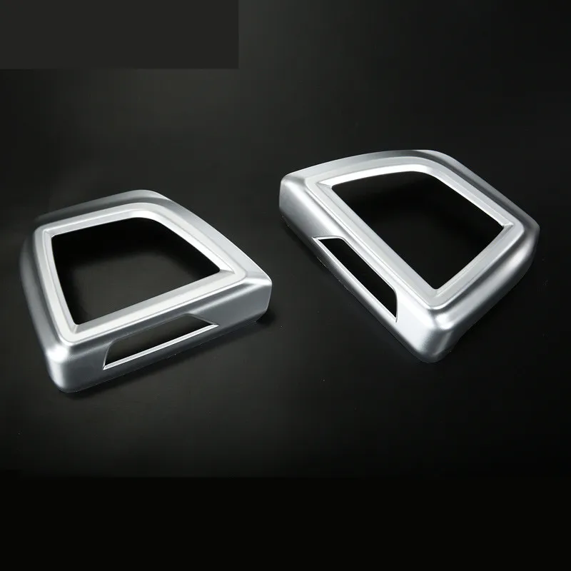 2PCS New Style L/R ABS Matt Silver Dashboard Vent Decorative Cover for Subaru XV Crosstrek 2018 Interior Trims Styling | Автомобили и