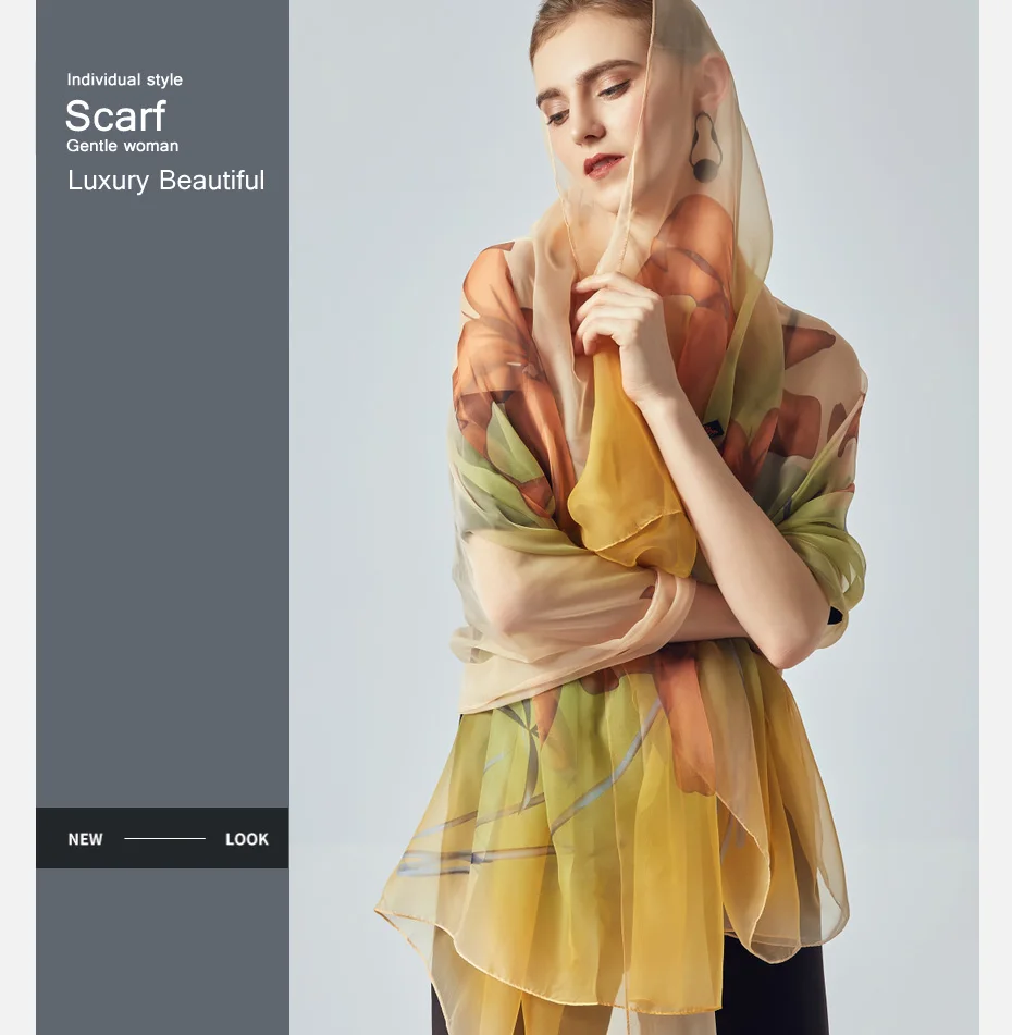 6 silk scarf
