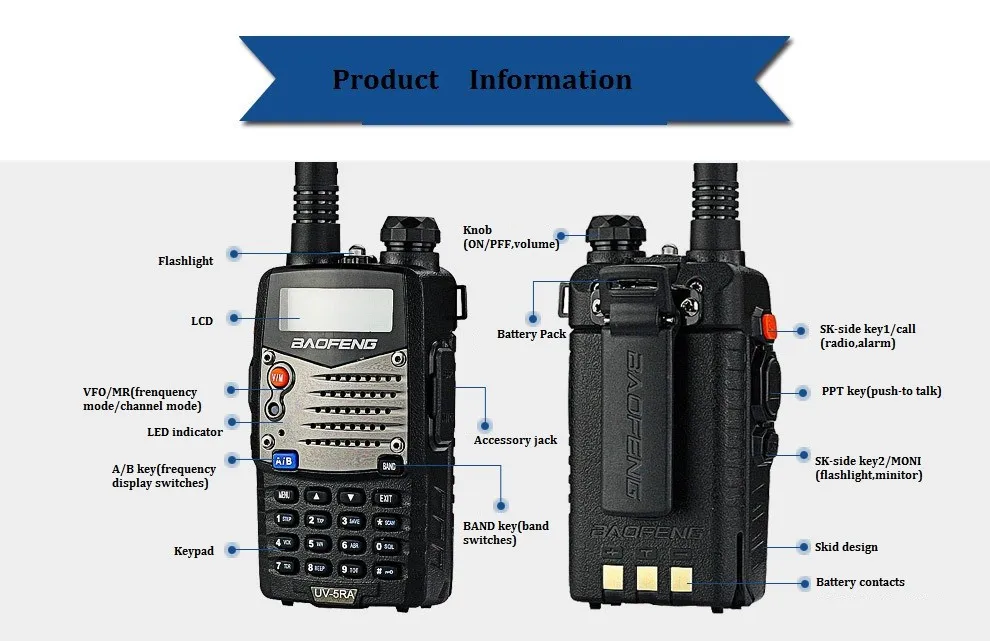 2 шт. Baofeng UV-5RA Любительское радио УКВ telsiz двухстороннее радио ФИО comunicador портативная рация частота Портативный обновления UV-5R